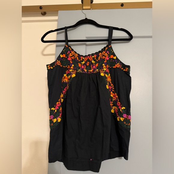 Lucky Brand Embroidered Tank Top - Picture 5 of 6